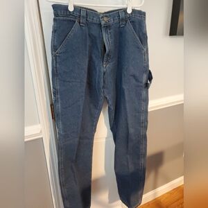 Wrangler Fleece Lined Denim Carpenter Pants 32 x 32 BNWT